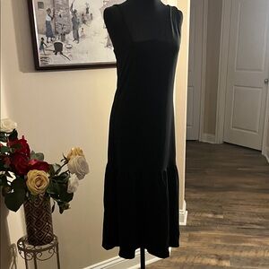 Banana Republic Black One Shoulder Dress